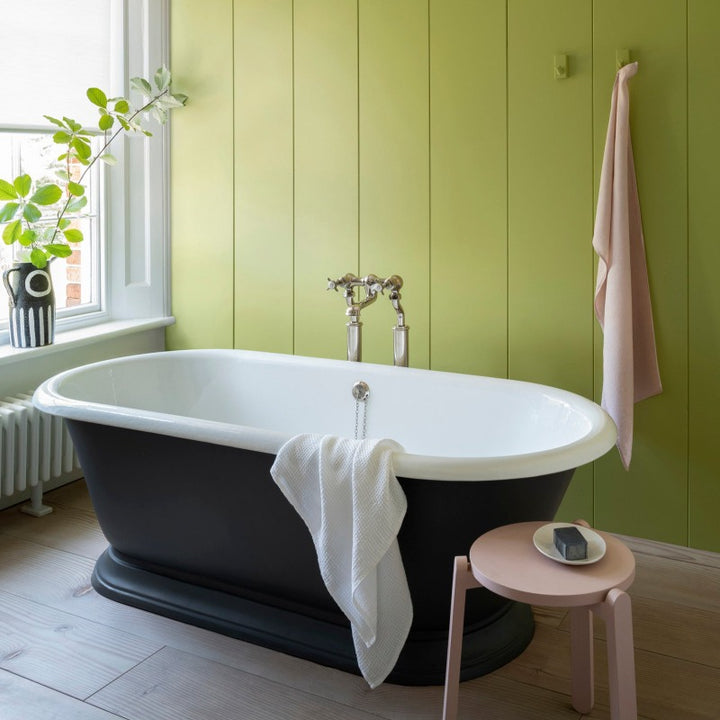 Euphorbia - Paint And Paper Library Paint Colour No. 545. Lime green bathroom paint colour. 