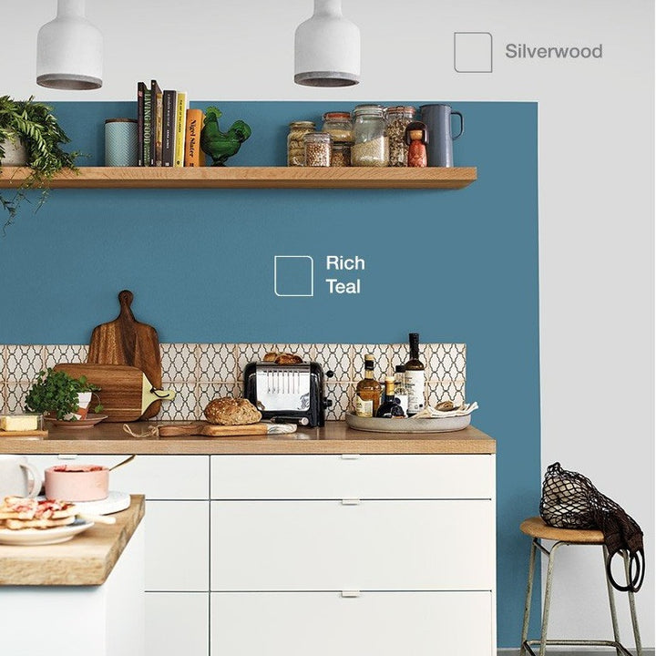 Rich Teal - Dulux Paint Colour - Easycare