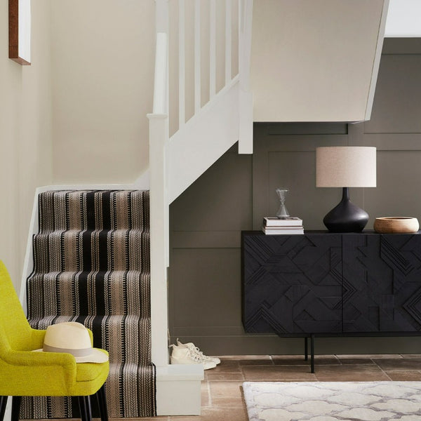 Little Greene Attic II 144 is a rich brown panelling paint colour. Buy Little Greene paint online.