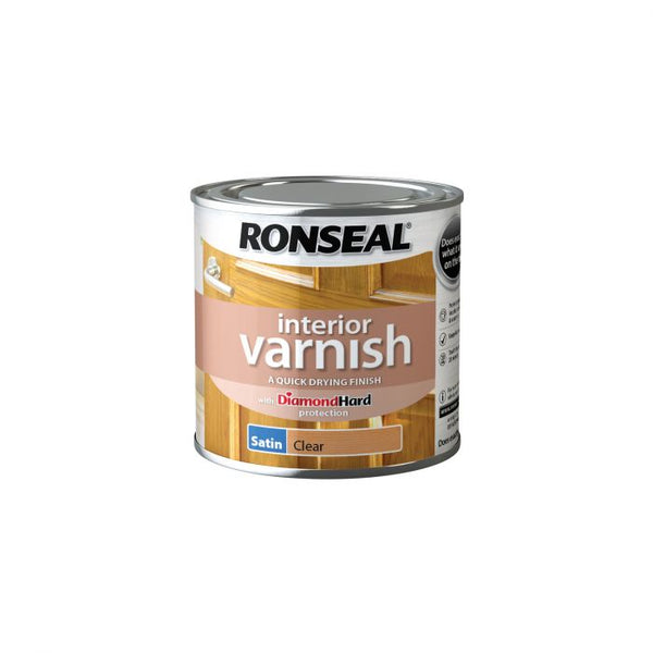 Ronseal Interior Varnish Clear Satin