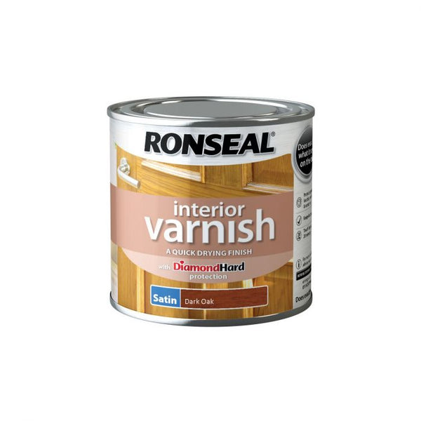 Ronseal Interior Varnish Dark Oak
