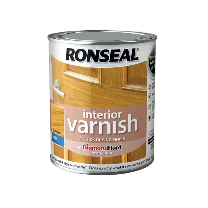 Ronseal Interior Varnish Light Oak