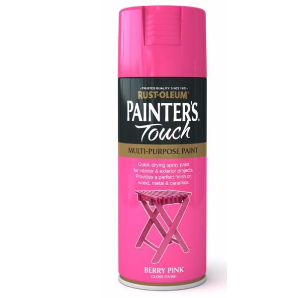 Rust-Oleum Painter’s Touch Berry Pink Spray Paint