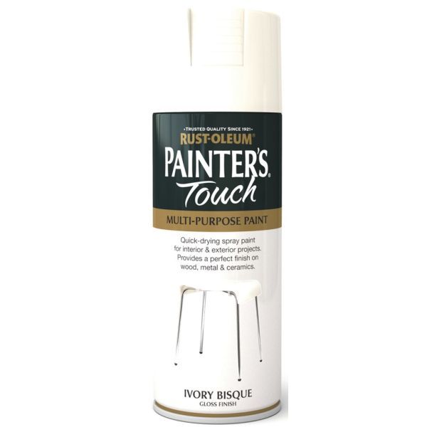 Rust-Oleum Painter’s Touch Ivory Bisque Gloss Spray Paint