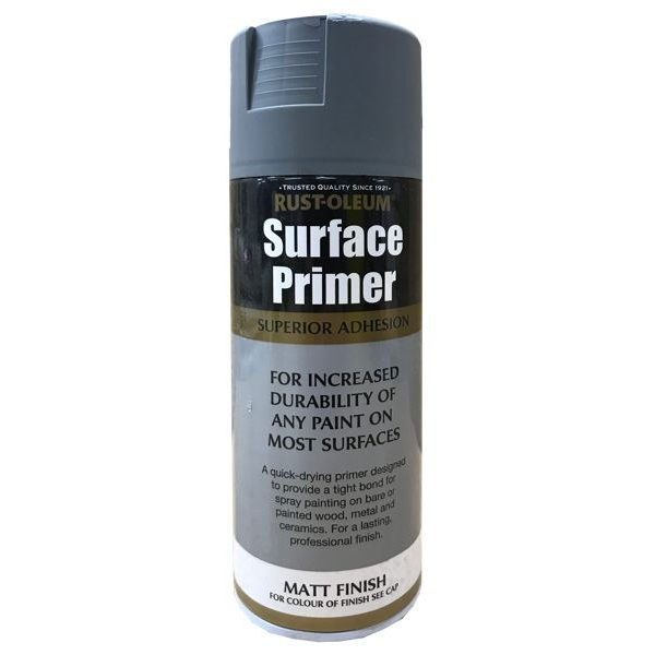 Rust-Oleum Surface Primer Spray Paint Grey