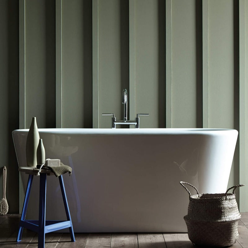 Sage Green No. 80 is a beautiful green paint colour. Sage Green 80 green bathroom paint colour. Order Little Greene paint online in Ireland.