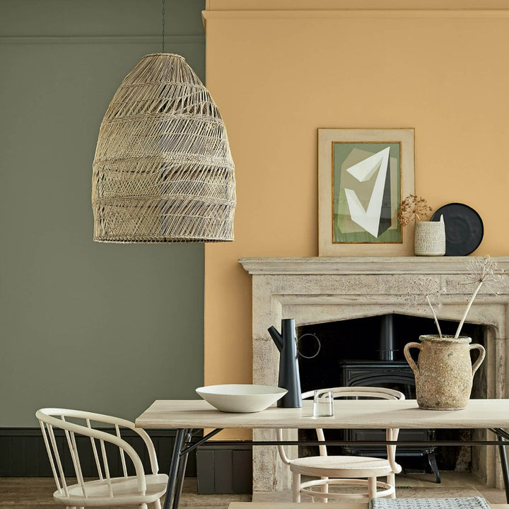 Sage Green No. 80 is a beautiful green paint colour. Sage Green 80 green living room paint colour. Order Little Greene paint online in Ireland.