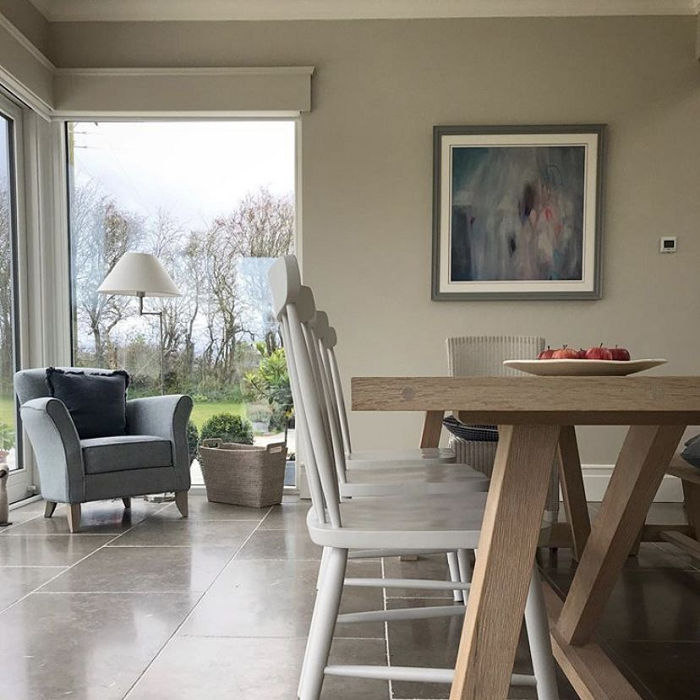 Salter Stone Colourtrend Paint Colour. Beige living room paint colour.