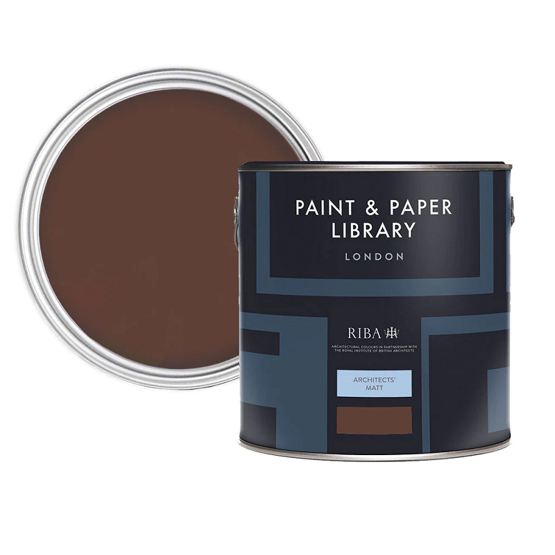 Scarlet N Rust Paint And Paper Library 2.5 Litre Architects Matt from Paint Online