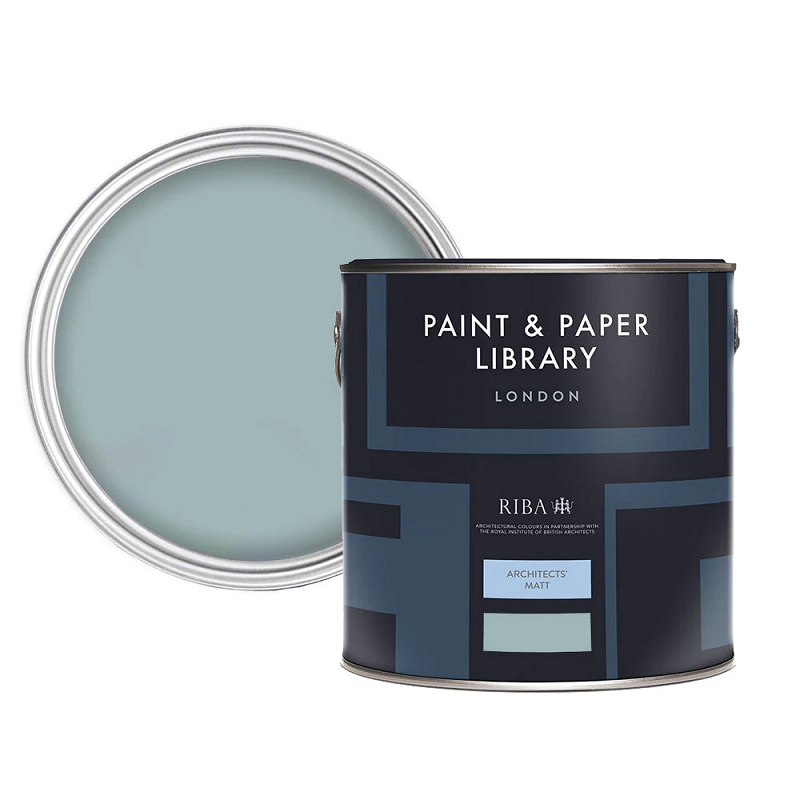 2.5 Litre Architects Matt Sea Nor Sky - Paint And Paper Library Paint Colour No. 643