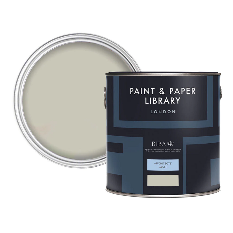 Slate V - Slate 5 - Paint And Paper Library Paint Colour No. 165. 2.5 litre architects matt. 