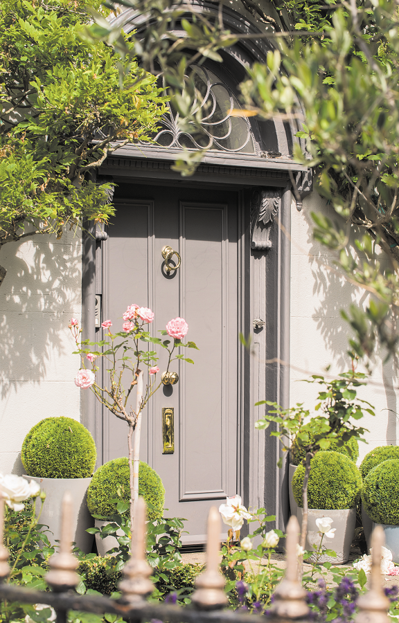 Spring Pebble Grey - Grey Front Door Paint Colour - Fleetwood Paint Popular Colour
