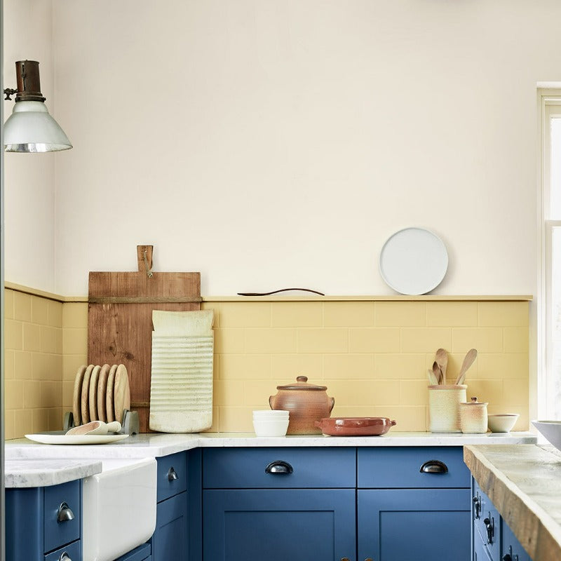Little Greene Stock No. 37 kitchen paint colour. This warm white paint colour is as classic as it gets. Order Little Greene Stock No. 37 paint online in Ireland.