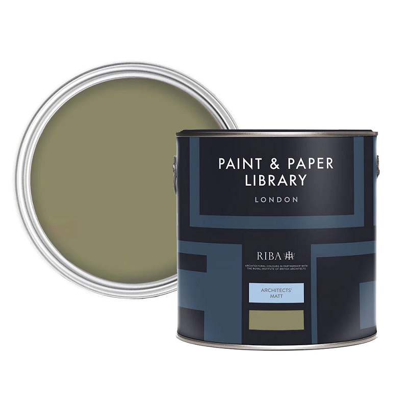 The Botanist - Paint And Paper Library Paint Colour No. 574. 2.5 Litre Architects Matt.