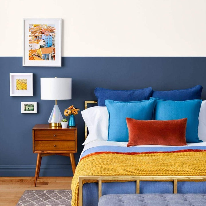 Celestial Blue and Vanilla Milkshake - Fleetwood Paint