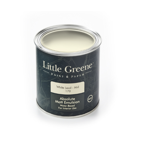 White Lead Mid 170 - Little Greene Paint Colour sample pot from Paint Online