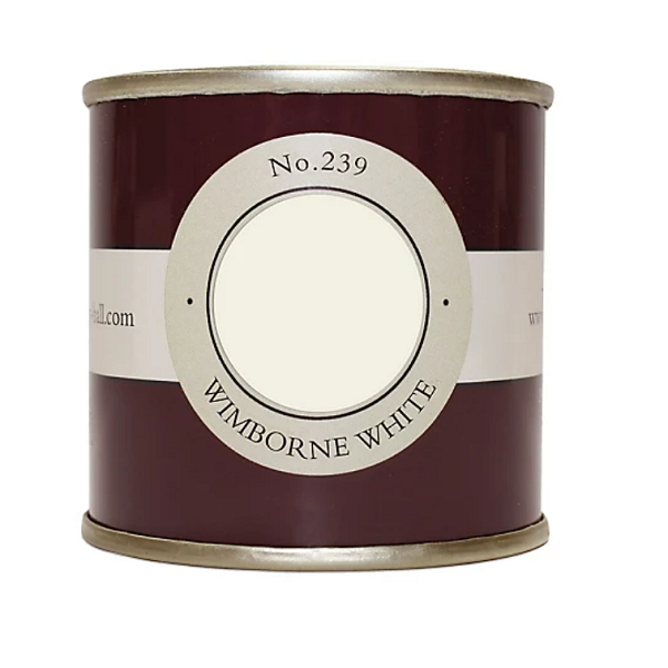 Wimborne White No. 239 Sample Pot - Farrow & Ball Paint Colour - Buy Farrow & Ball Paint in Ireland
