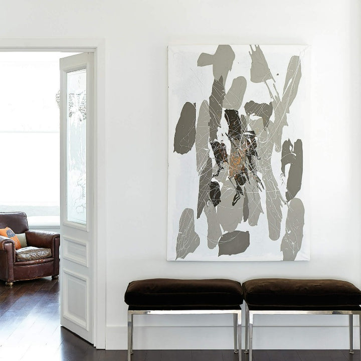 Little Greene Wood Ash No. 229 is an off-white that is ideal for ceilings and walls in warm rooms. Order Little Greene paint online in Ireland now. 