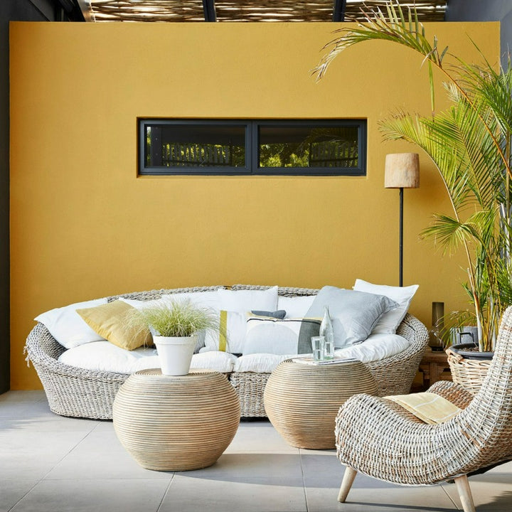 Little Greene Yellow Pink No. 46 exterior paint colour. Buy Little Greene Yellow Pink paint online.