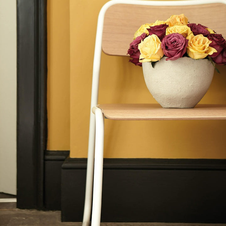 Little Greene Lamp Black No. 228 is an off black paint colour. Off black skirting and architrave. Order Little Greene paint online in Ireland now. 