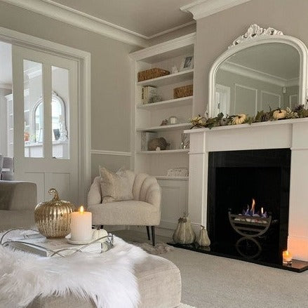 Farrow & Ball Cornforth White - Grey Whute Neutral Paint Colour - Paint Online Ireland