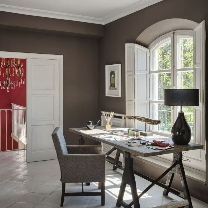 London Clay No. 244 Farrow & Ball - Farrow and Ball Paint Colour - Living Room Brown Paint Colour - Paint Online Ireland