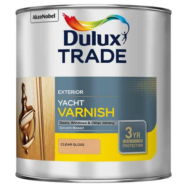 Dulux Exterior Yacht Varnish Clear Gloss 2.5L