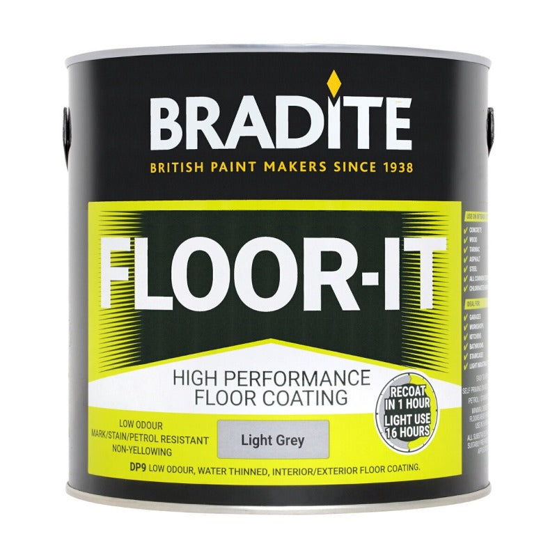 Bradite Floor It DP9 Light Grey Floor Paint