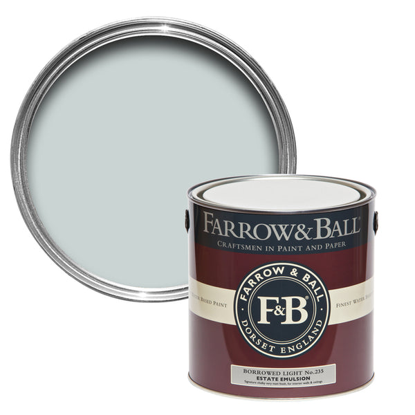 Farrow & Ball Borrowed Light - Blue Paint Colour - Paint Online Ireland