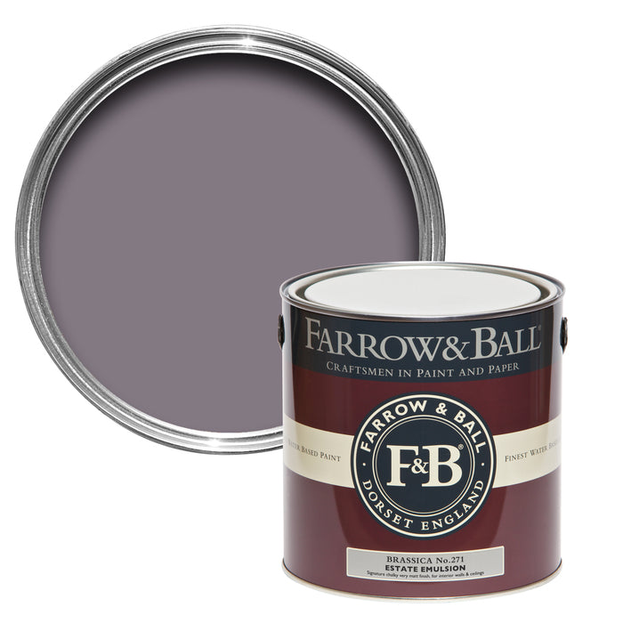 Farrow and Ball - Brassica Paint Colour - Purple Paint Colour - Paint Online