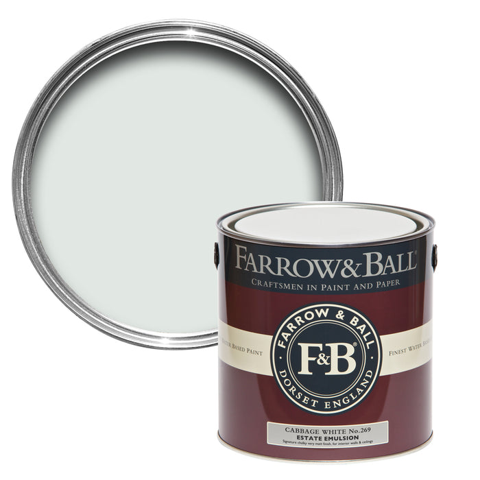 Cabbage White - Farrow & Ball Paint Colour - White Paint Colour - Paint Online Ireland