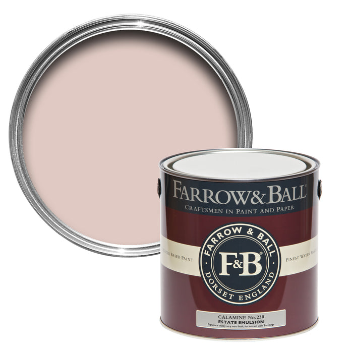 Farrow & Ball Calamine - Pink Paint Colour - Paint Online Ireland