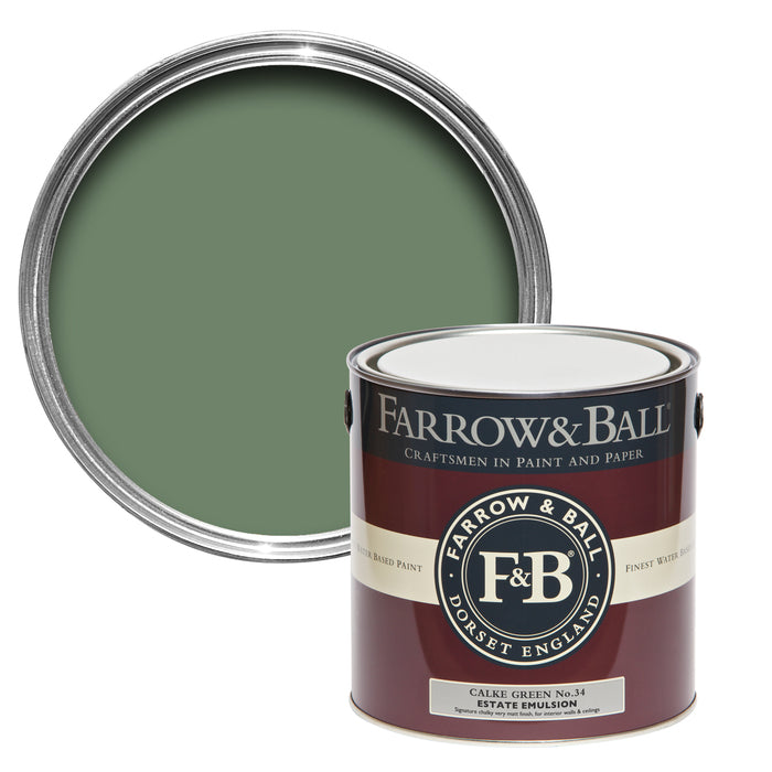 Farrow & Ball Calke Green - Green Paint Colour - Paint Online Ireland
