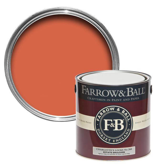 Farrow & Ball Charlottes Locks - Orange Paint Colour - Paint Online Ireland