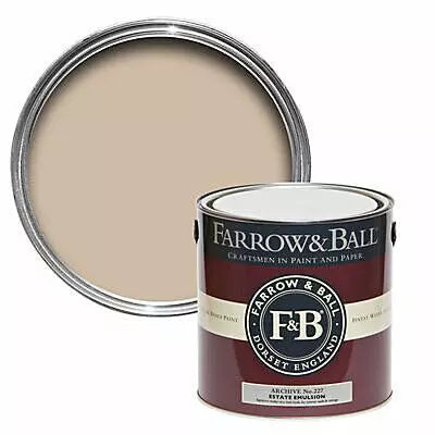 Farrow and Ball Archive Paint Colour 2.5 Litre Estate Emulsion