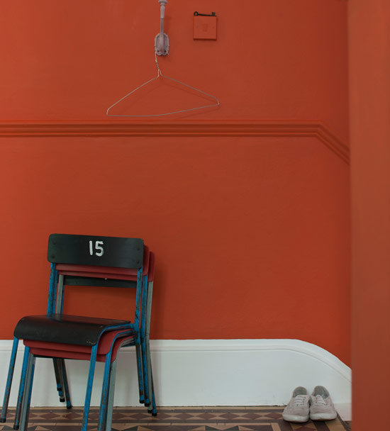 Farrow & Ball Charlottes Locks - Orange Paint Colour - Paint Online Ireland