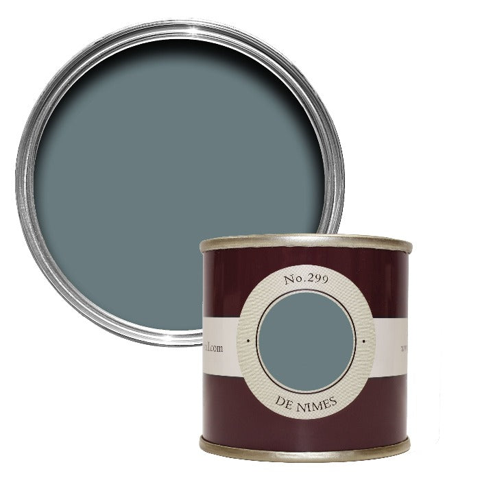 Farrow & Ball De Nimes Sample Pot - Navy Blue Paint Colour - Paint Online