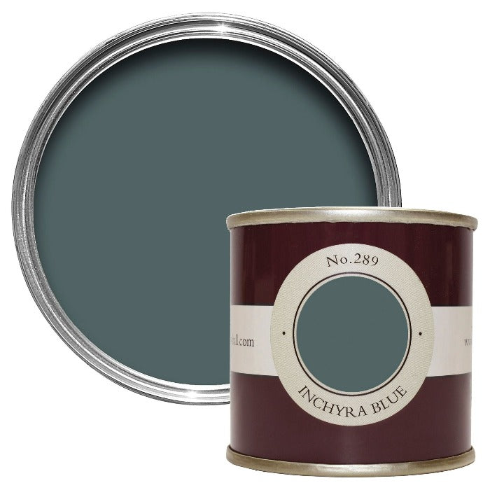 Farrow & Ball Inchyra Blue No.289 - Farrow and Ball Paint Colour - Tester Pot Estate Emulsion - Paint Online Ireland