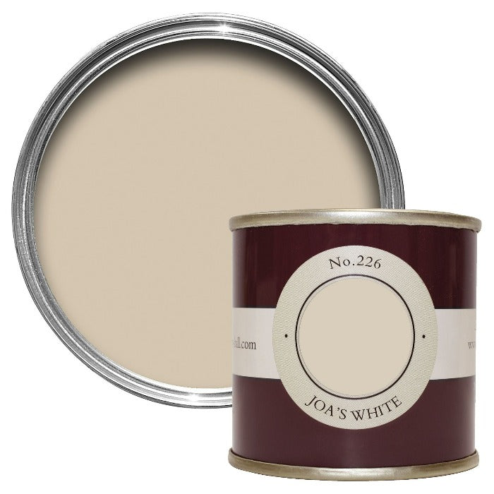 Joa's White No.226 from Farrow & Ball - Farrow and Ball Paint Colour - Tester Pot Estate Emulsion Sample - Paint Online