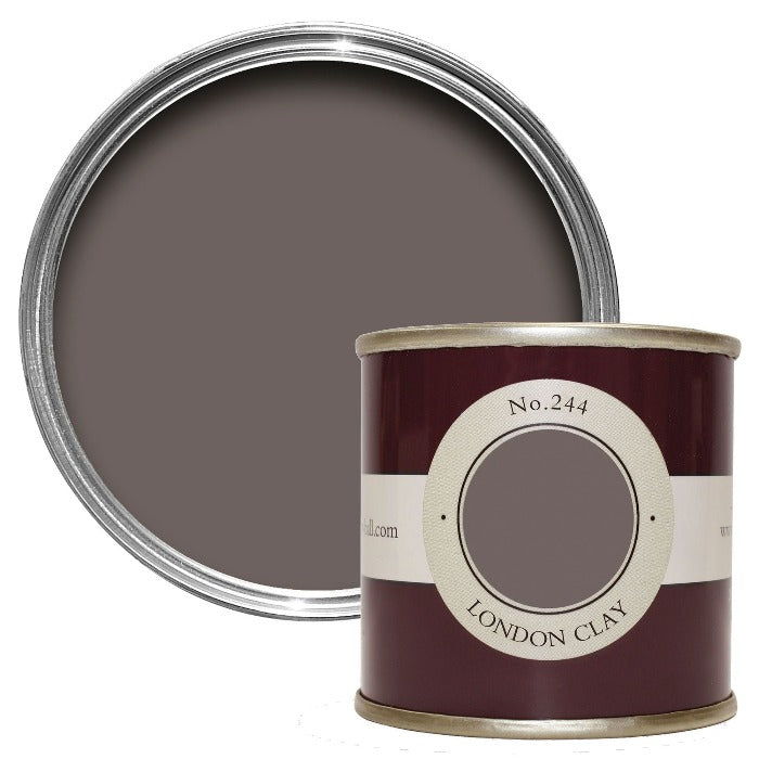 London Clay No. 244 Farrow & Ball - Farrow and Ball Paint Colour - Sample Pot Estate Emulsion - Tester Pot - Paint Online Ireland