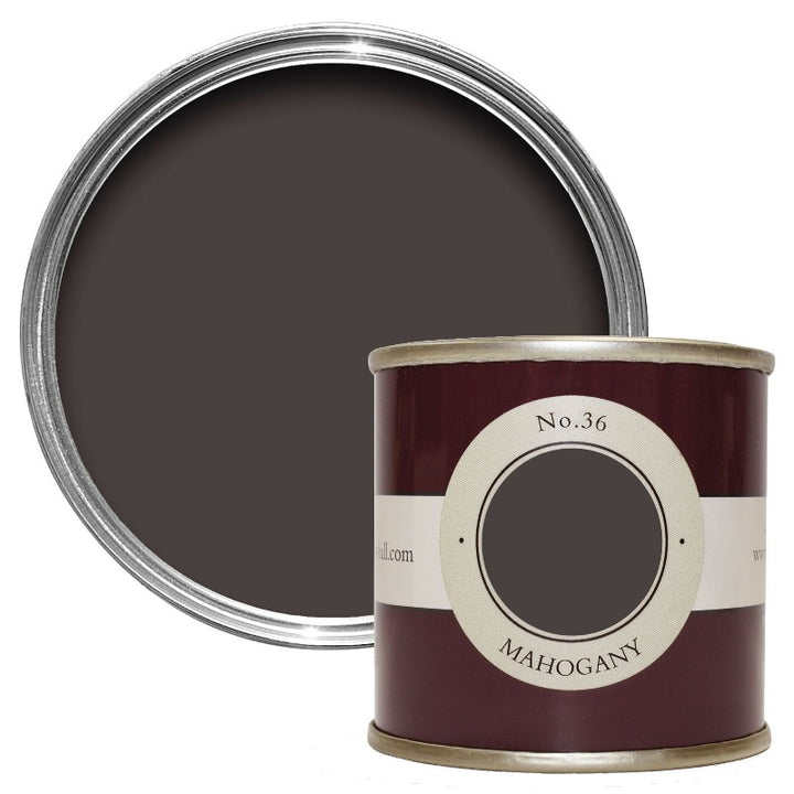 Farrow & Ball Mahogany No. 36 - Farrow and Ball Paint Colour - Sample Pot Estate Emulsion Tester Paint Online Ireland