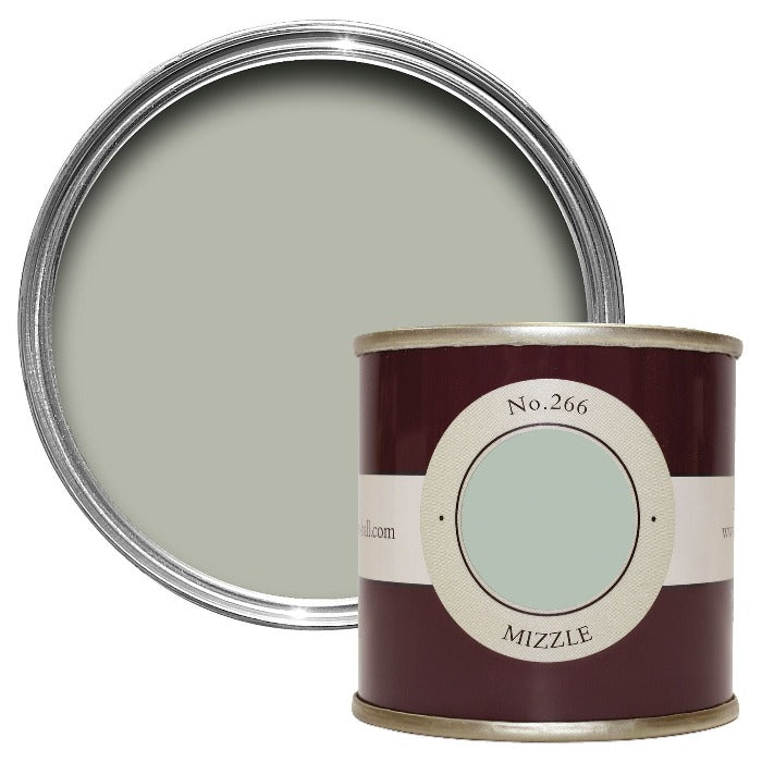 Mizzle No. 266 by Farrow & Ball - Farrow and Ball Green Paint Colour - Sample Pot Estate Emulsion Tester - Paint Online Ireland