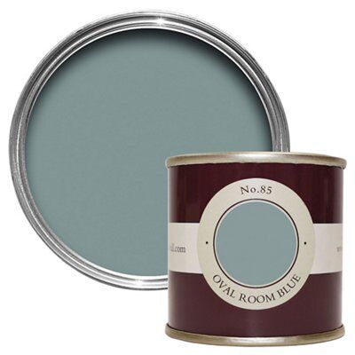 Farrow & Ball Oval Room Blue No. 85 - Sample Pot Estate Emulsion Tester - Paint Online Ireland