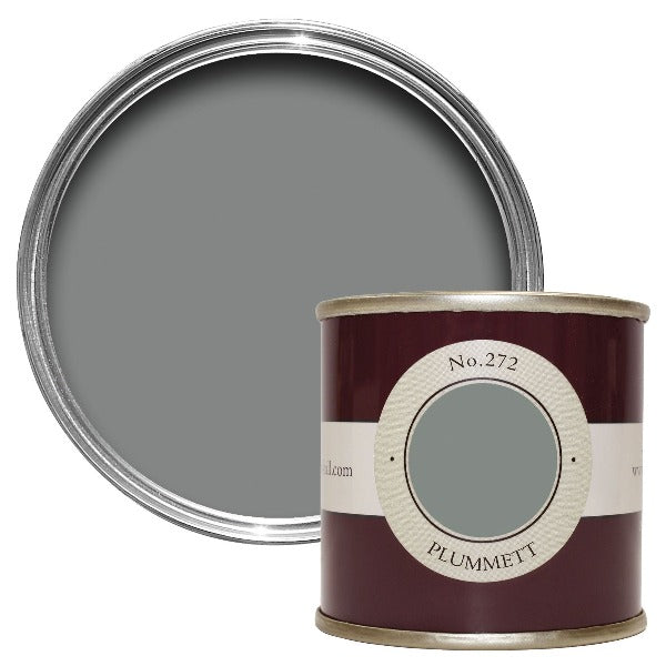 Plummett No. 272 Farrow & Ball - Farrow and Ball Paint Colour - Sample Pot Estate Emulsion Tester - Paint Online Ireland