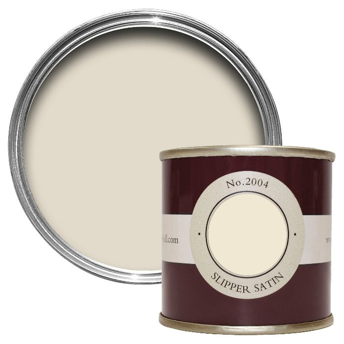 Slipper Satin No. 2004 Farrow & Ball Paint Colour - Tester Pot Estate Emulsion Sample - Paint Online Ireland