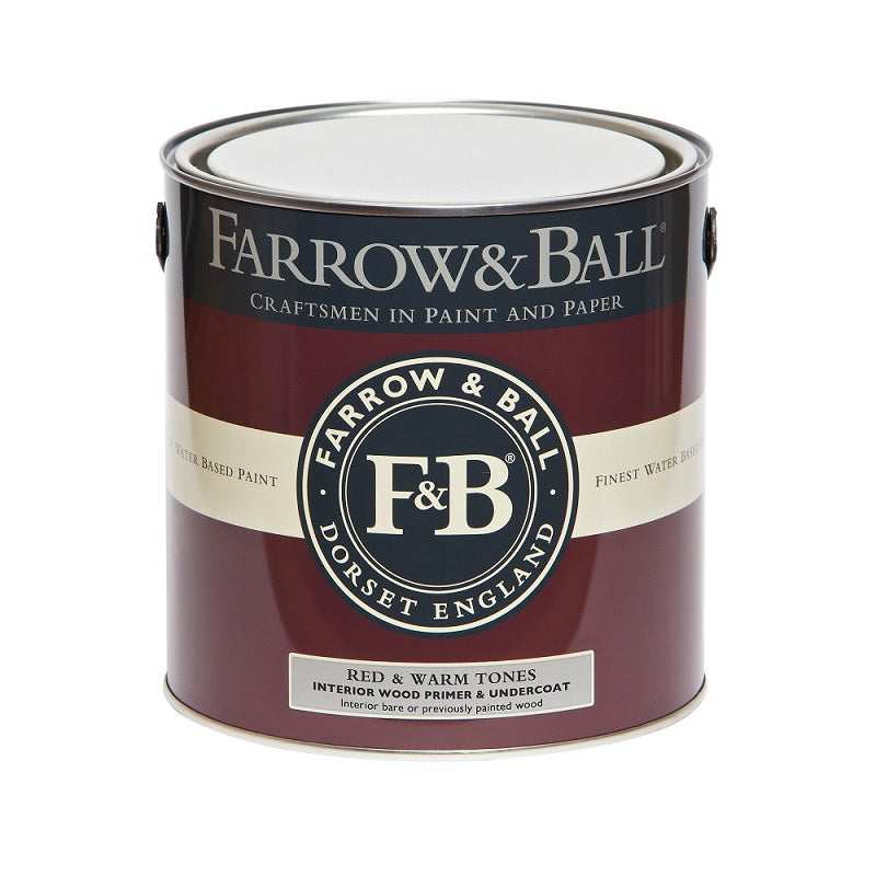 Farrow & Ball Interior Wood Primer Undercoat - Red & Warm Tones
