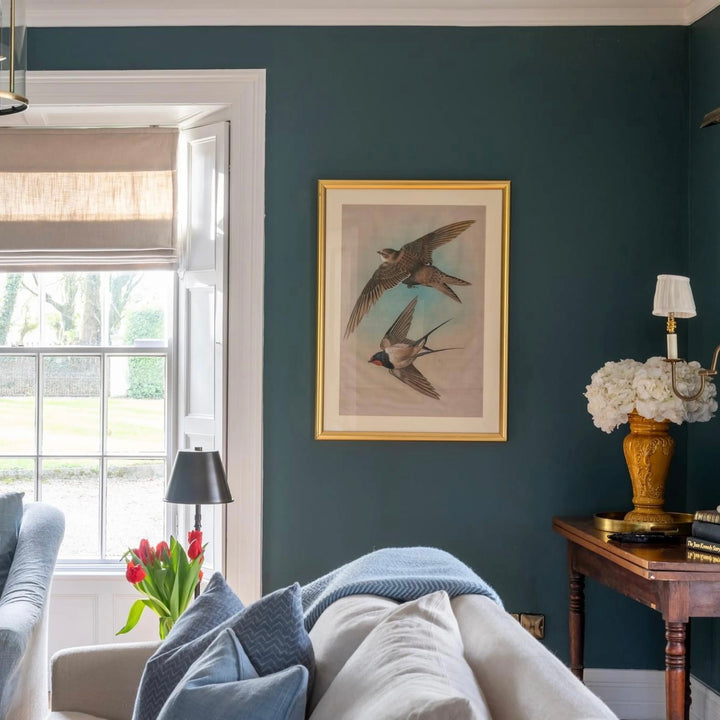 Deep Teal paint colour from Pantone Fleetwood Paints. Buy Fleetwood Paint Online 