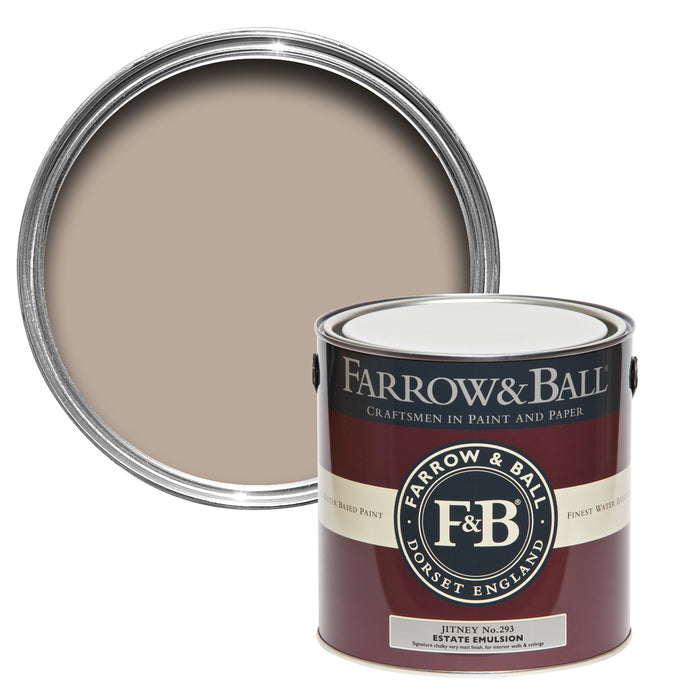 Jitney No. 293 from Farrow & Ball - Farrow and Ball Paint Colour - 2.5L Estate Emulsion - Paint Online