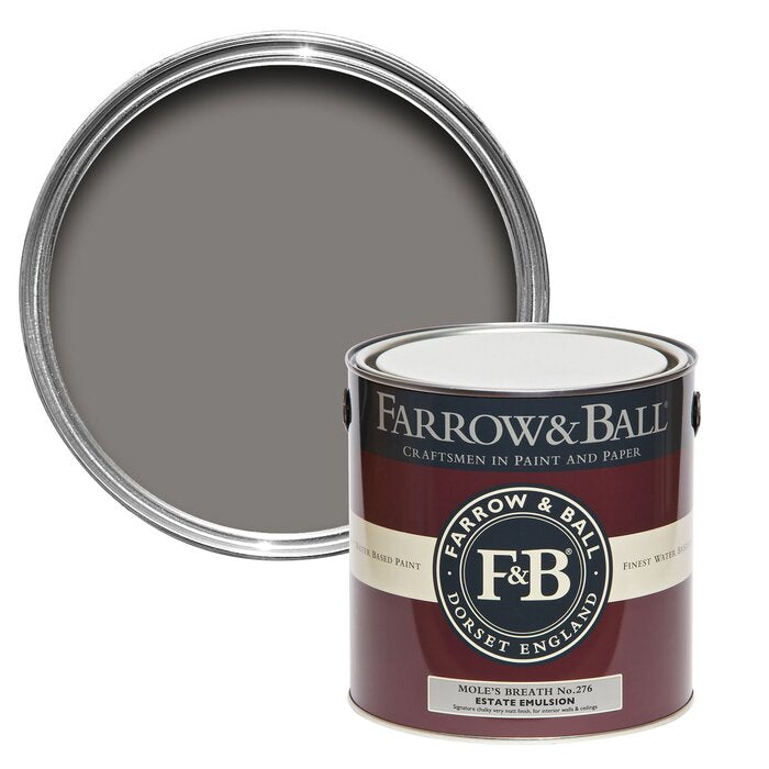 Moles Breath No. 276 Farrow & Ball - Farrow and Ball Paint Colour - 2.5L Estate Emulsion - Paint Online Ireland