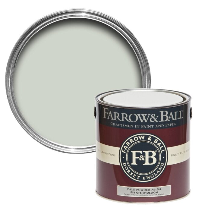 Pale Powder No. 204 - Farrow & Ball Paint Colour - 2.5L Estate Emulsion - Paint Online Ireland